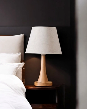Wood-Accented Table Lampmodern wall lamp,smart wall lamp