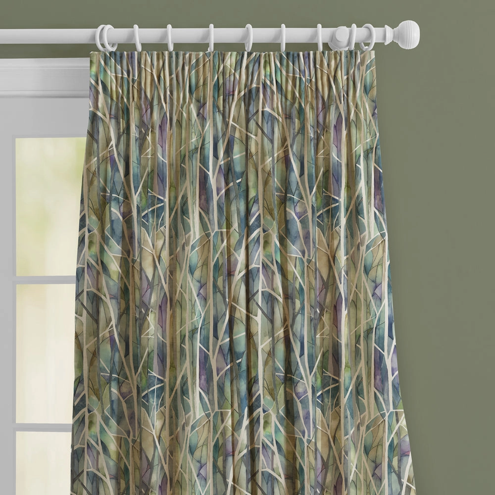 Woodbury Printed Made to Measure Curtains Skylark