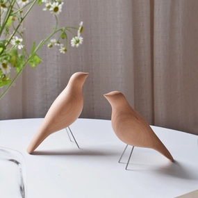 Wooden Bird Decorative Ornamenthome decoration ,modern home decor 