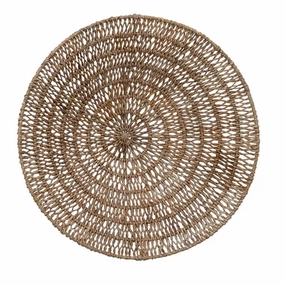 Woven Banana Bark Wall Decor - 27.5"nordic style desktop ornaments