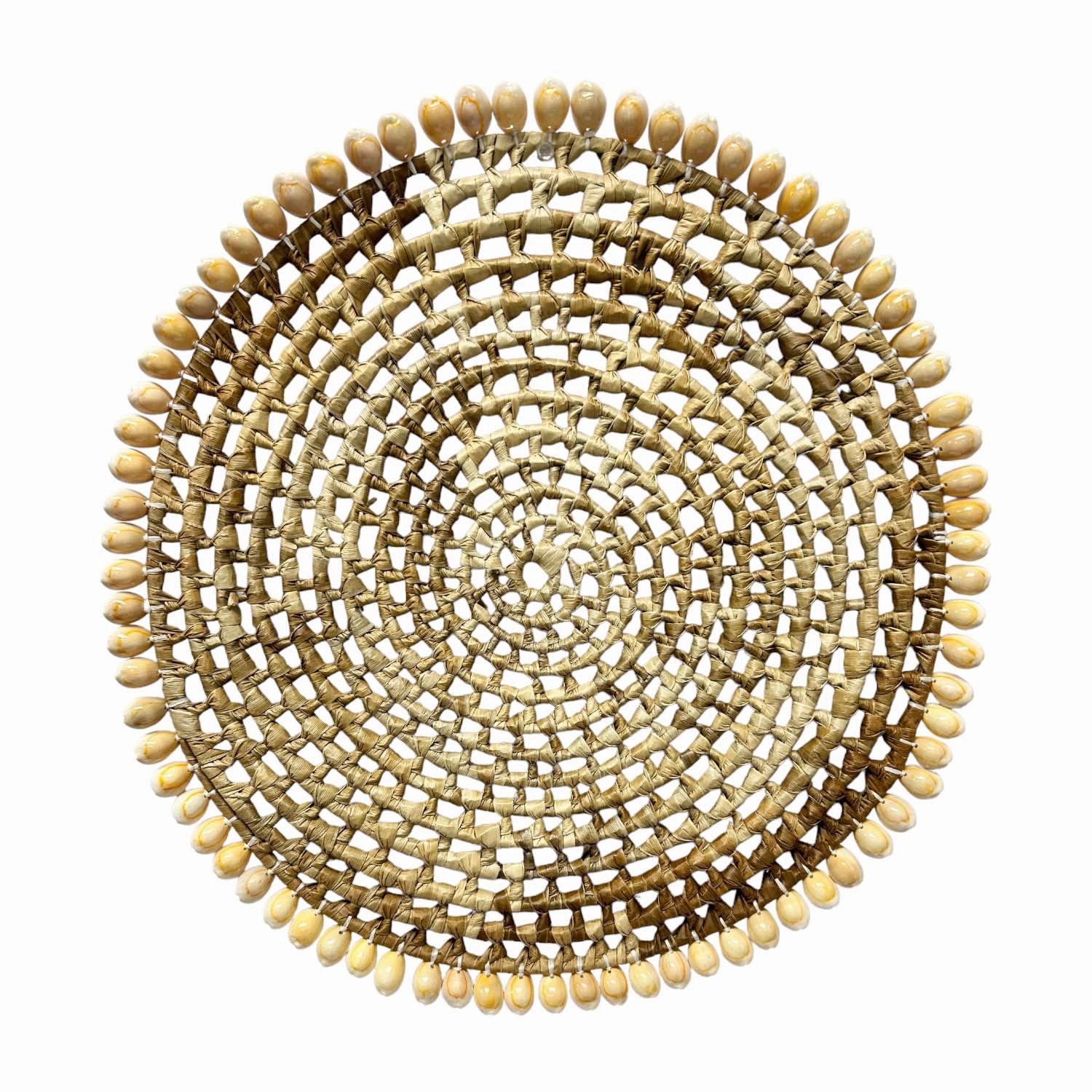 Woven Placement with Edging - 14"nordic style desktop ornaments