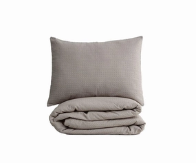 Woven Waffle Duvet Cover   Sham Setbedding sets ,throw blankets 