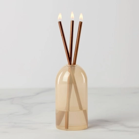 Wylie Signature Everlasting Candle - Pampasvalentine's day decorations ,valentine's centerpiece 