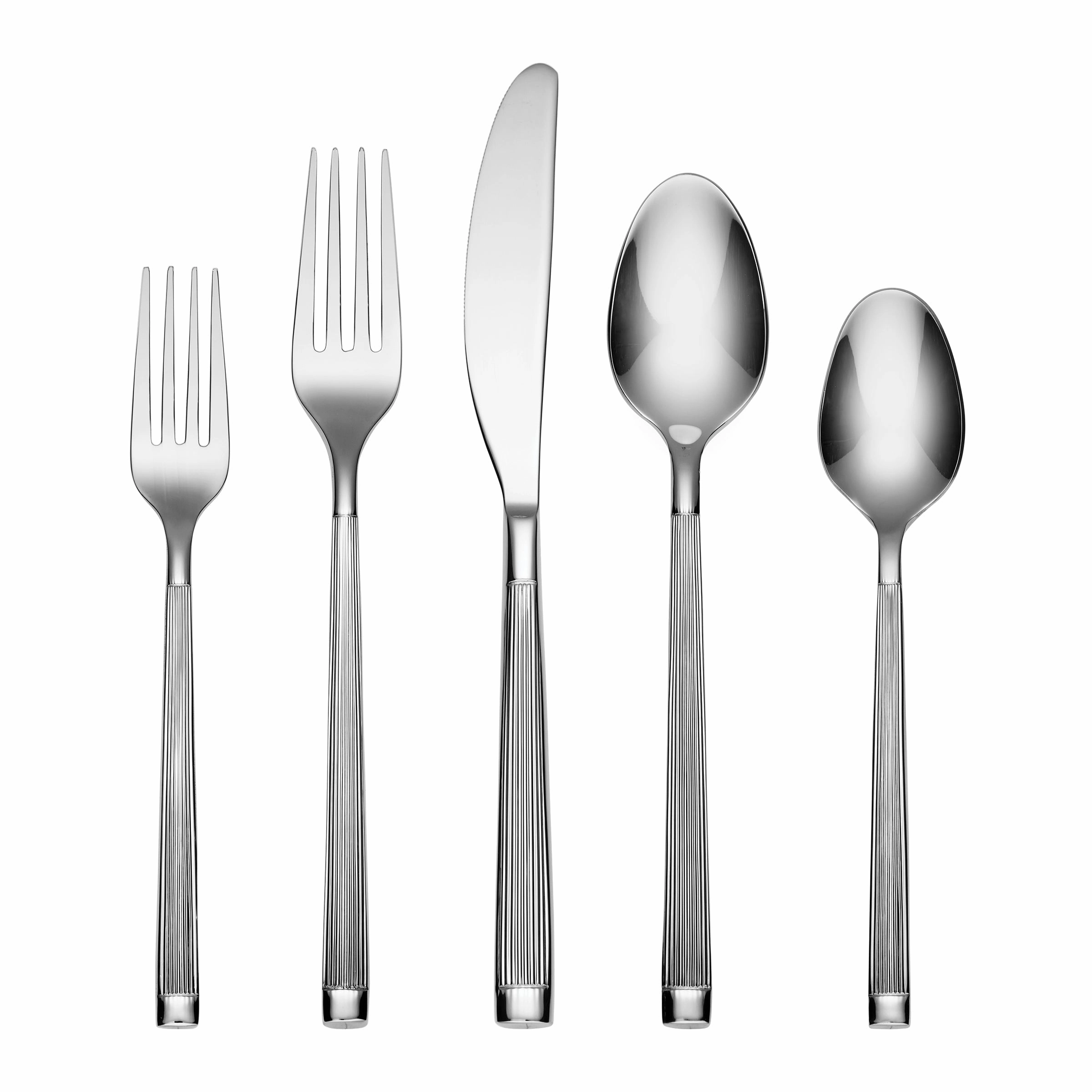 Zaylen Mirror 20 Piece Flatware Seteco-friendly bamboo fiber tableware set 