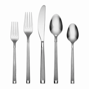 Zaylen Mirror 20 Piece Flatware Seteco-friendly bamboo fiber tableware set 