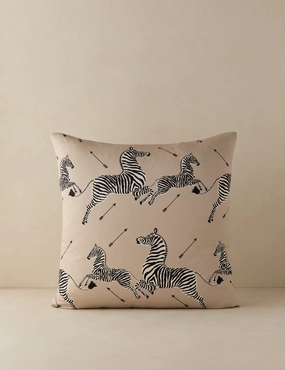 Zebras Petite Pillow by Scalamandrebedding sets ,throw blankets 