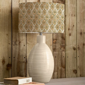 Zephyr Eva & Epona Complete Table Lamp Cream/Lotusmodern home decor ,home decor for bedroom 