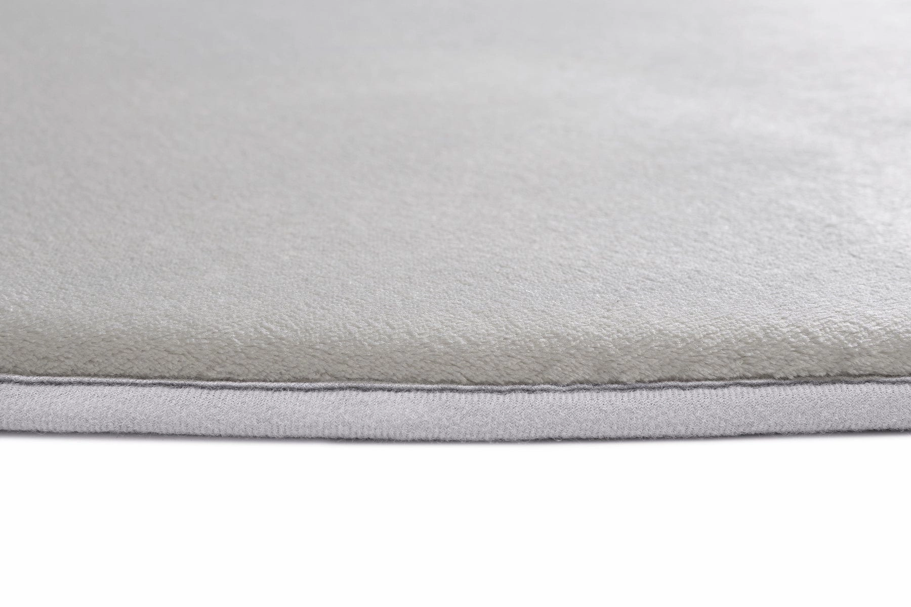 Zia Grey Plush Rollie Pollie Round Playmat